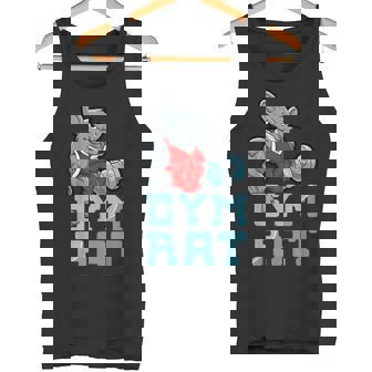 Gimnasio Rata Fitness Culturismo Ejercicio Músculos Camiseta sin mangas - Regaloses