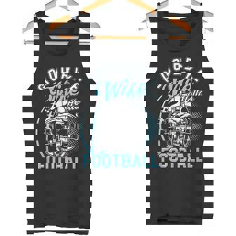 Goodbye Wife Hello Football Rugby American Skull Helmet Tank Top | Mazezy