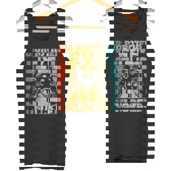 Gran Hermano Nivel Desbloqueado Bebé Anuncio Gaming Gamer Camiseta sin mangas - Regaloses