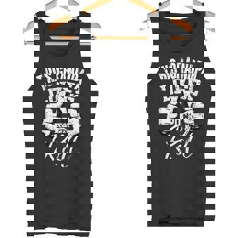 This Grandpa Loves Rock & Roll Electronic Rock Guitar Tank Top | Mazezy