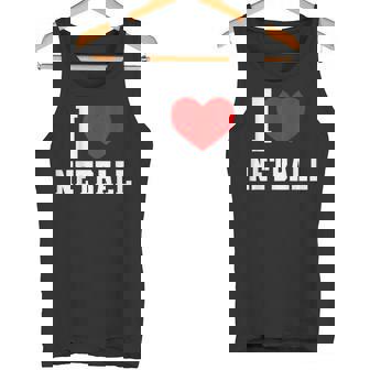 Great Netball Outfit I Love Netball Sport Tank Top | Mazezy