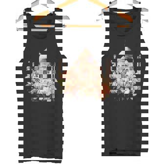 Great Taj Mahal India Sightseeing Motif Tank Top | Mazezy