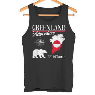 Greenland Adventure Eisbär-Kompass Grönland Tank Top - Geschenkecke