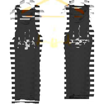 Guitare Acoustique Heartbeat Guitare Musicien Débardeur e - Cadeauxyz