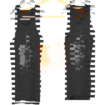 Guitarra Acústica Instrumento Clásica Música Guitarrista Camiseta sin mangas - Regaloses