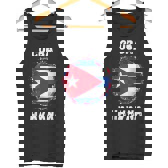 Havana Cuba -Ouvenirs De Drapeau Cubain Rétrointage Débardeur e - Cadeauxyz