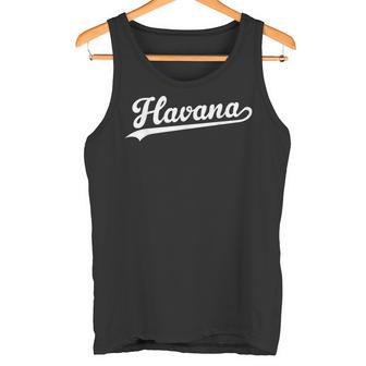 Havana De Béisbol Estilo Retrointage Camiseta sin mangas - Regaloses