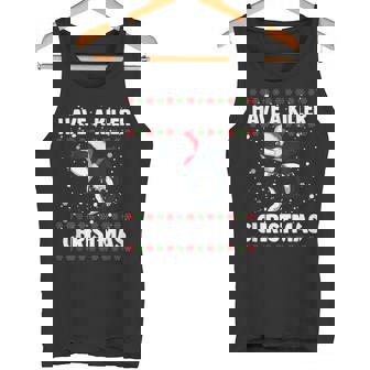 Have A Killer Whale クリスマス サンタ アグリークリスマス シャチ ファニー タンクトップ - Kawaiitshirt