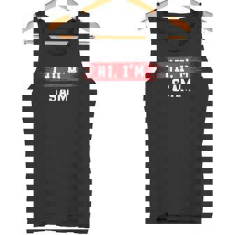 Hi I'mam Nombre am Camiseta sin mangas - Regaloses