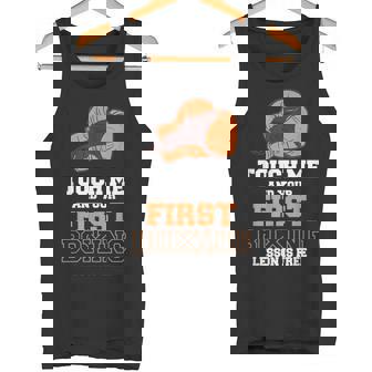 Hombre Tócame Yu Primera Lección De Boxeo Es Gratis Tailandés Boxeador Camiseta sin mangas - Regaloses