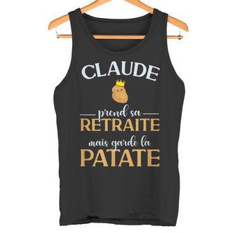 Homme Claude Retraite Idee Cadeau Pot De Depart Homme Débardeur e - Cadeauxyz