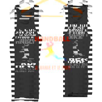 Homme Fan Handball Parfois Je Mange Dors Humour Handballeur Homme Débardeur e - Cadeauxyz