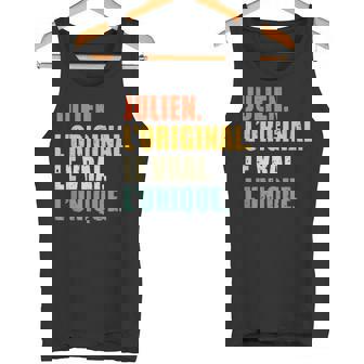 Homme Julien L'original Lerai L'unique Cadeau Personnalisé Débardeur e - Cadeauxyz