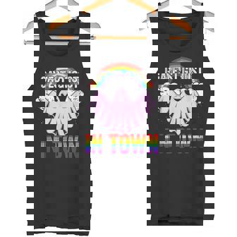 Homme Lgbt Costume De Fantôme Arc-En-Ciel Débardeur e - Cadeauxyz