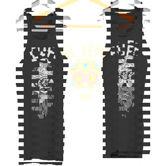 Hommeugarkull Dia De Los Muertos El Jefe Débardeur e - Cadeauxyz