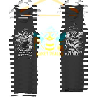Honey Dealer Beekeeper Honeycomb Beekeeping Queen Bees Tank Top | Mazezy
