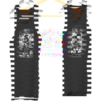 House Music Dj Camisaibrante Colorido Edm Rave Festival Camiseta sin mangas - Regaloses