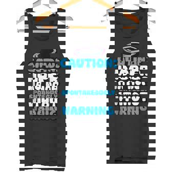 Hula Hooping Hooper May Spontaneously Hoop Without Warning Tank Top Tank Top | Mazezy