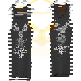 Humour Animal Élan Blague Jeu De Mots Moustache Hommes Débardeur e - Cadeauxyz