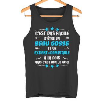 Humour Expert-Comptable Et Beau Gosse Cadeau Métier Débardeur e - Cadeauxyz