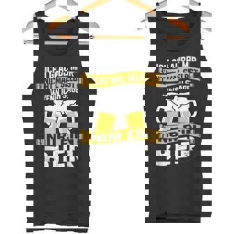 Ich Glaube Mir Nicht Malelbst Wenn Ichage Nur Ein Bier Tank Top - Seseable
