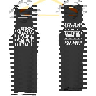 Ich Hasse Nicht Ich Egale ドイツ語のジョーク タンクトップ - Kawaiitshirt