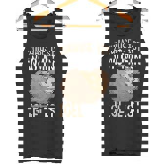 Igel Lustigerpruch Zuhause Ist Wo Mein Igel Ist Kinder Tank Top - Seseable