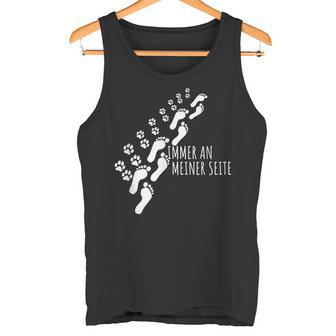 Immer An Meinereitepruch Hunde Pfoten Und Fuß Tank Top - Geschenkecke