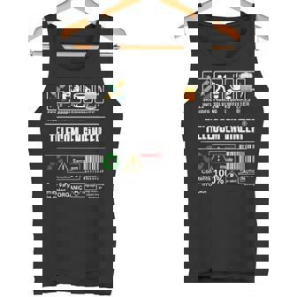 Ingeniero De Telecomunicaciones Etiqueta Habilidades Resolviendo Café Cerveza Camiseta sin mangas - Regaloses