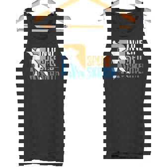 Inline Speed Skate Skating Rollerblades Extreme Tank Top | Mazezy