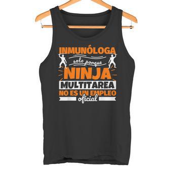 Inmunóloga Regalo Divertido Ninja Camiseta sin mangas - Regaloses
