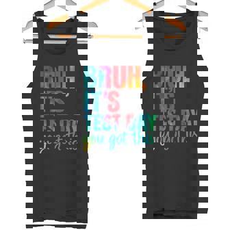 Its Test Day シャツ 学生 モチベーション ポジティブ バイブ タンクトップ - Kawaiitshirt
