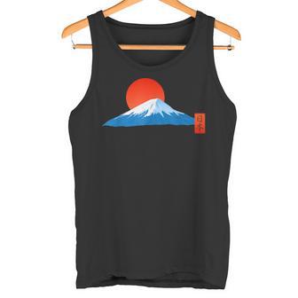 Japon Montagne Fuji Avec Lever Deoleil Japon Paysage Débardeur e - Cadeauxyz