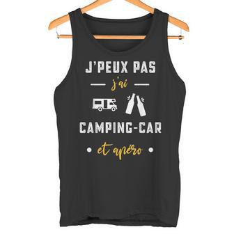 Je Peux Pas J'ai Camping Car Et Apéro Humour Camping Car Débardeur e - Cadeauxyz