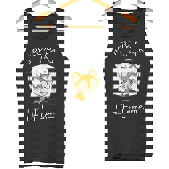 Je Peux Pas J'ai La Flemme Renard Débardeur e - Cadeauxyz