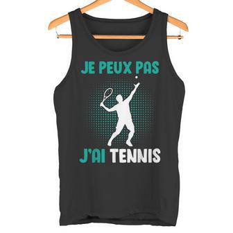 Je Peux Pas J'ai Tennis Pour Garçon Homme Débardeur e - Cadeauxyz