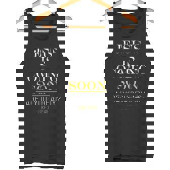 Jesus Is Coming Soon Luke 12 Tank Top | Mazezy