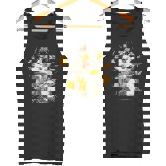 Joli Poulet De Dessin Animé Pour Les Amateurs De Musique Et De Batterie Débardeur e - Cadeauxyz