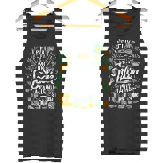 J'peux Pas Mon Jardin M'attend Drôle Jardinage Débardeur e - Cadeauxyz