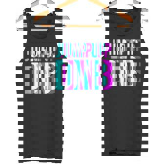 Jump Up DnB Cinema Drum And Bass Music Bassline Rave Tank Top | Mazezy