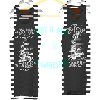 Just a Boy Who Loves 4 Wheelers ATV Quad Kids Boys Tank Top | Mazezy