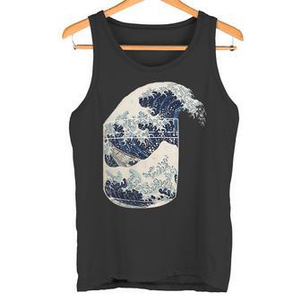 Kanagawa Japonés La Gran Ola Japonesa Ola Camiseta sin mangas - Regaloses