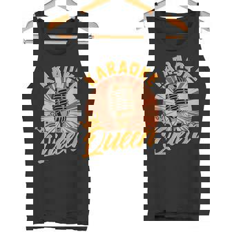 Karaoke Queen Shirt Singing Music Sing Along Tank Top | Mazezy