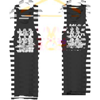 Kawaii Conejos Té Con Lecheideo Game Gamer Donut Conejo Camiseta sin mangas - Regaloses