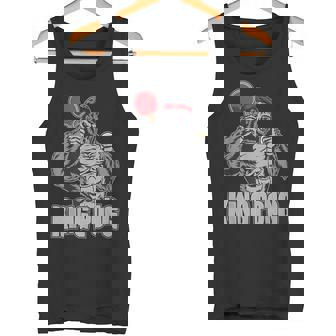 King Pong Table Tennis Lover Ping Pong Player Tank Top | Mazezy