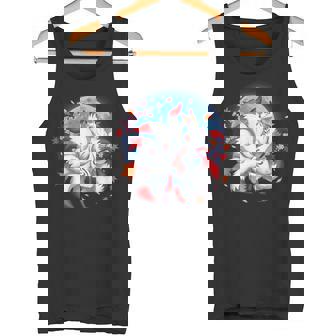 Kitsune Renard À Neuf Queues Folklore Japonaisakura Débardeur e - Cadeauxyz