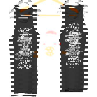 Koala Animal J'peux Pas J'attends Le Père Noël Humour Noel Débardeur e - Cadeauxyz