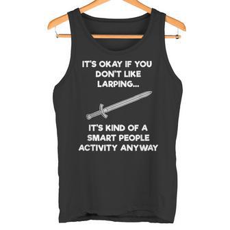 LARPing Smart LARP T-Shirt Tank Top | Mazezy