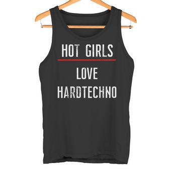 Las Chicas Calientes Aman Hardtechno Diseño Fresco De Música Techno Rave Camiseta sin mangas - Regaloses