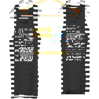 Leute Denken Es Ist Magie Musik Dj Musiker Tontechniker Tank Top - Geschenkecke